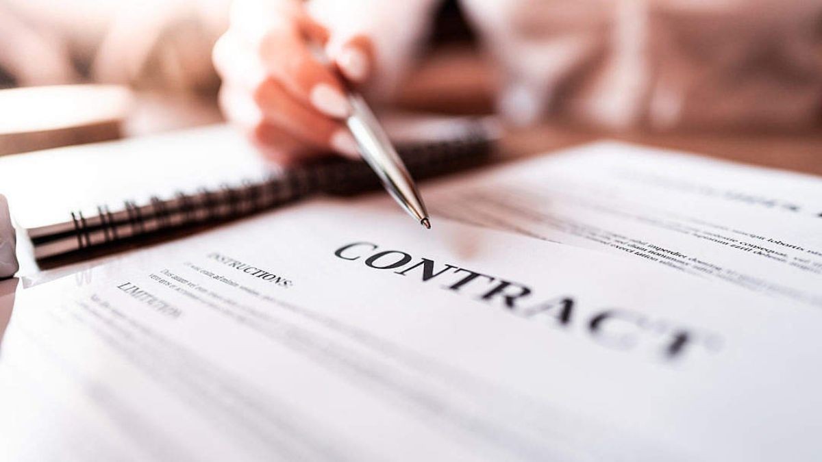 Reviewing waste contract